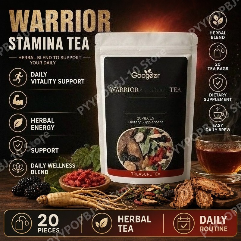 Herbal Wellness Blend - Ботаническая травяная добавка Googeer, 20 пакетиков