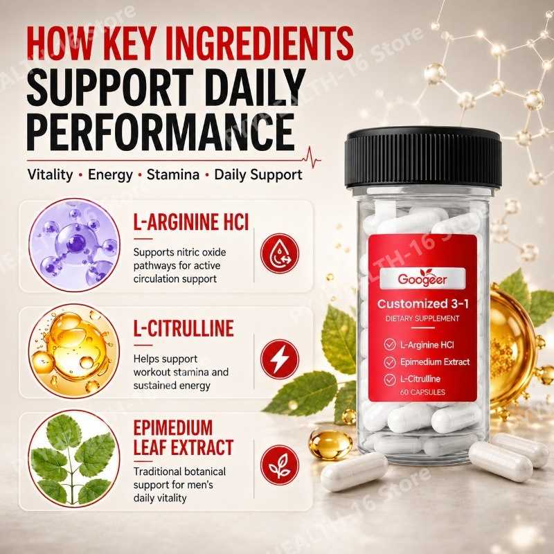 L-аргинин HCl с L-цитруллином  – обзор и цена Herbal Wellness Blend