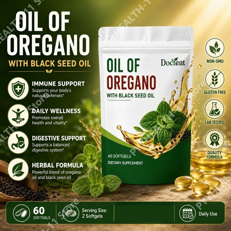 Экстракт орегано с маслом черн – обзор и цена Herbal Wellness Blend