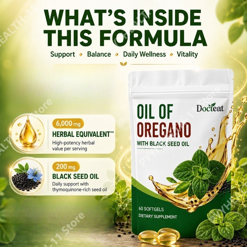 Экстракт орегано с маслом черн – обзор и цена Herbal Wellness Blend
