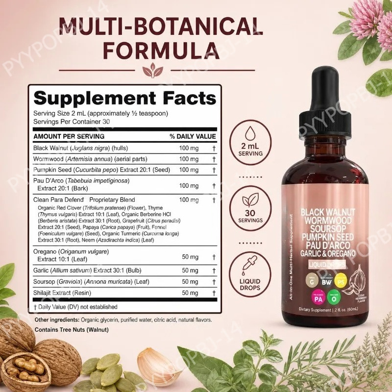 Травяные жидкие капли с чеснок – обзор и цена Herbal Wellness Blend
