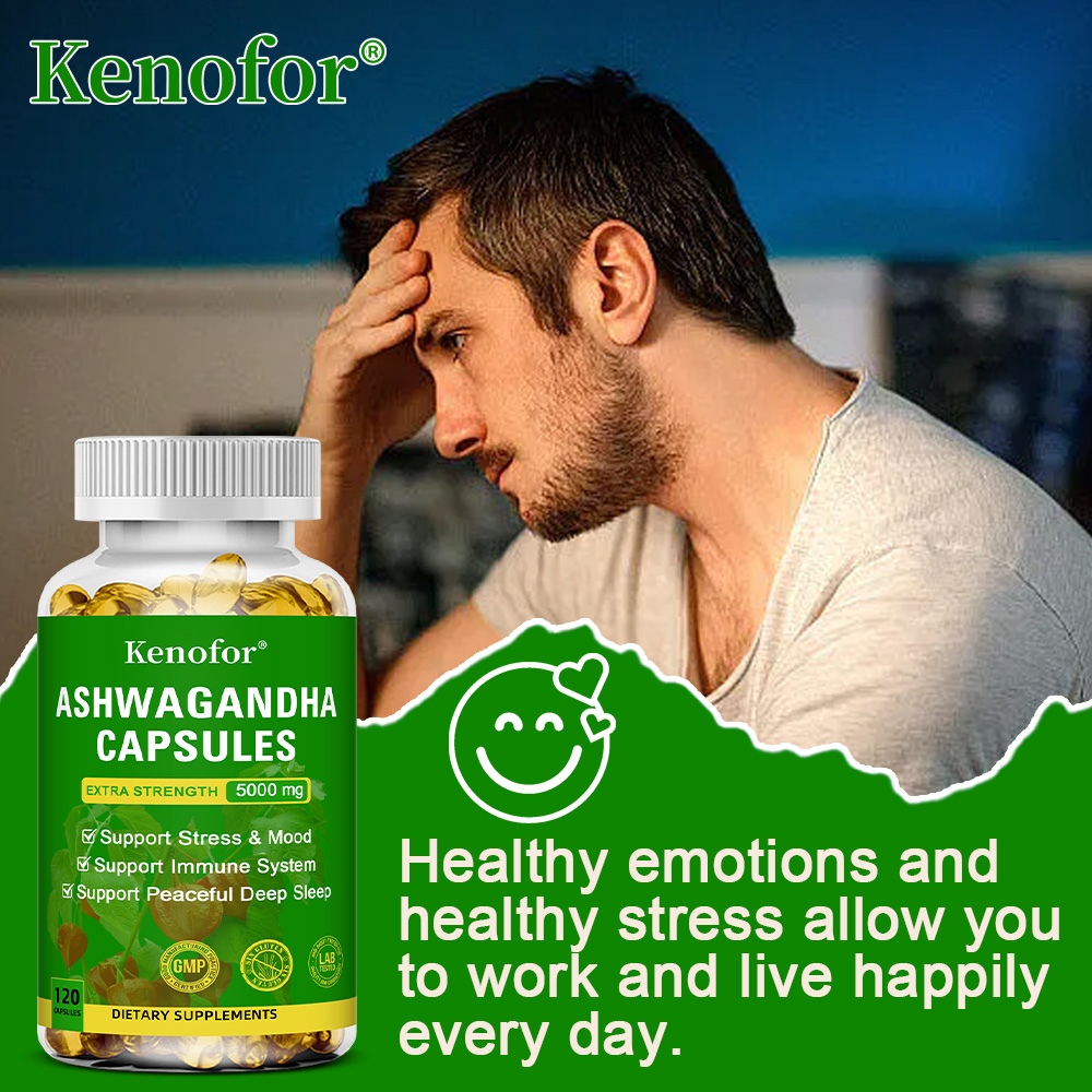 Капсулы с комплексом ашваганды – обзор и цена Herbal Wellness Blend