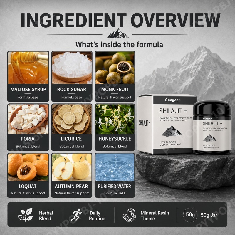 Шиладжит+ Натуральная минераль – обзор и цена Herbal Wellness Blend