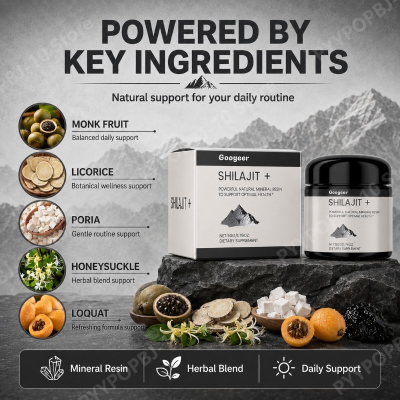 Шиладжит+ Натуральная минераль – обзор и цена Herbal Wellness Blend